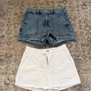 J. Crew Factory Set of 2 Denim Shorts- Size 27